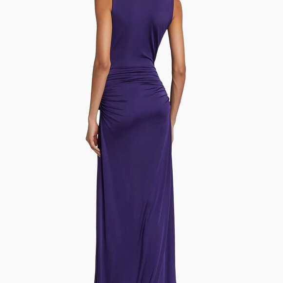 Chiara Boni La Petite Robe  Kinj Twisted V-Neck Gown - Picture 4 of 6